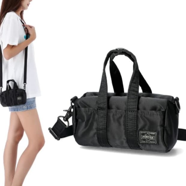 포터 하울 보스턴백 미니 블랙