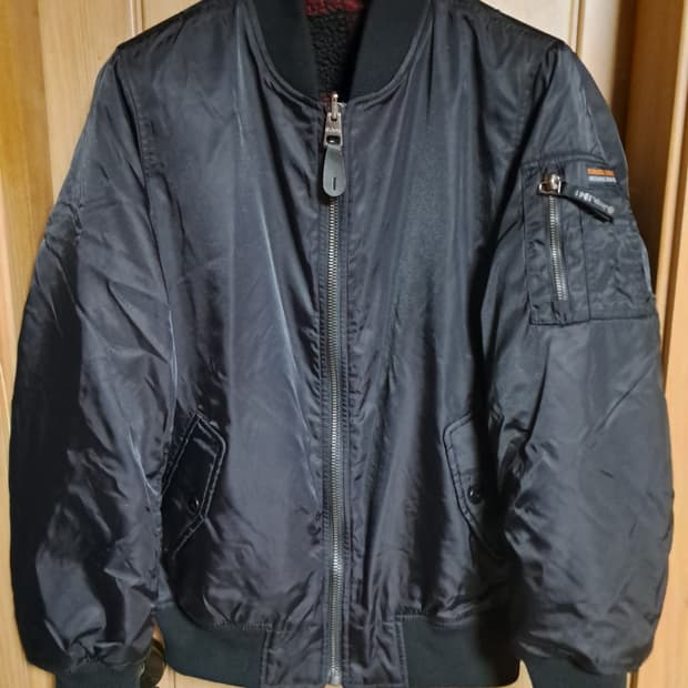 지프 양면 봄버자켓 M
