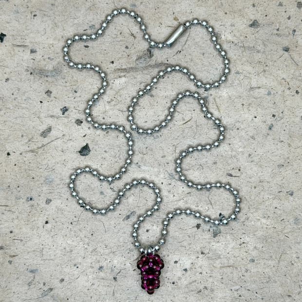 wine grapes necklace