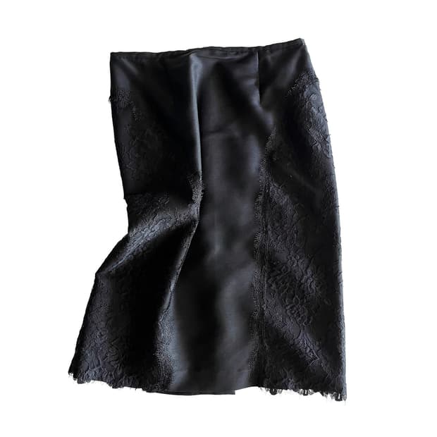 LANVIN COLLECTION lace skirt