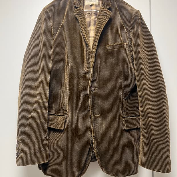 폴로 denim & supply 데님앤서플라이 코듀로이 자켓 브라운