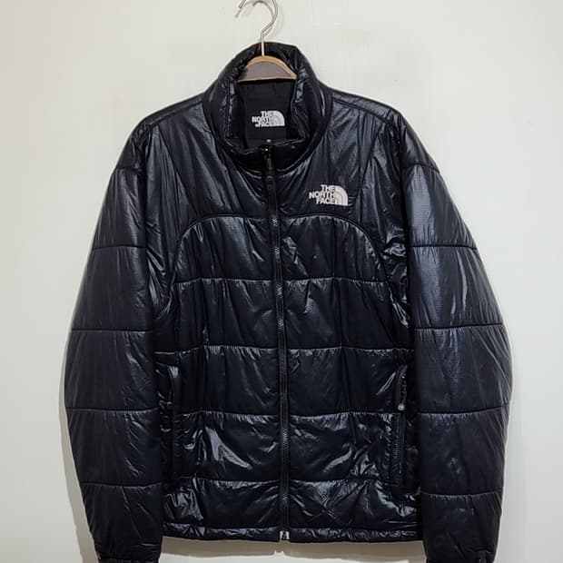 (100) 노스페이스 경량패딩 점퍼 블랙 아웃도어 자켓 