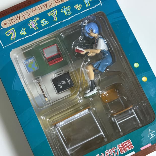 에반게리온 아야나미 레이 피규어 (자습시간)