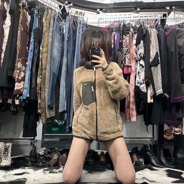 디키즈 플리스 집업