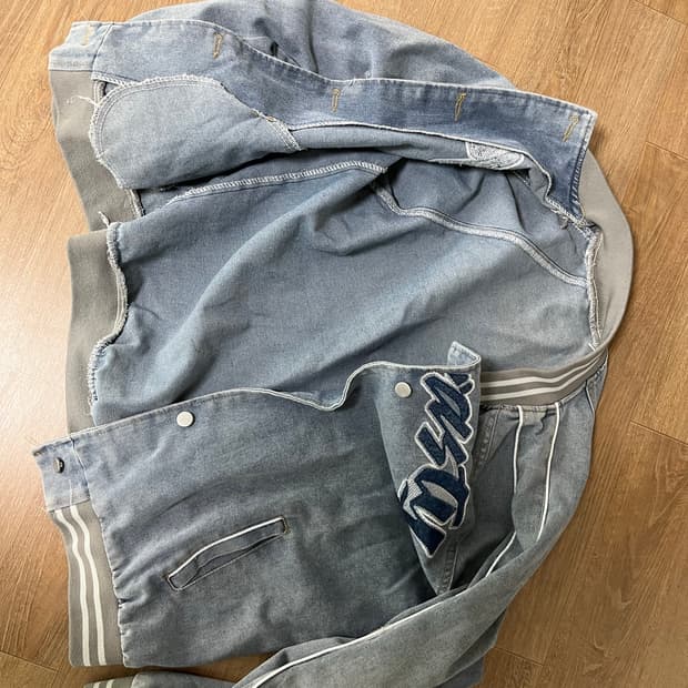 데님 야구점퍼