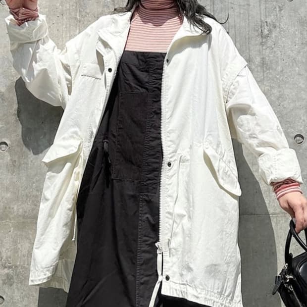 니코앤드 2way 슬리브 밀리터리 재킷