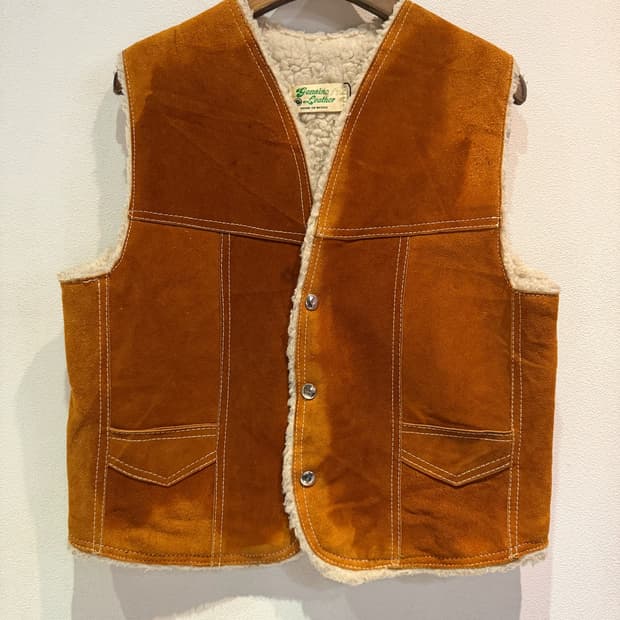 Genuine Leather 베스트(Made In MAXICO)