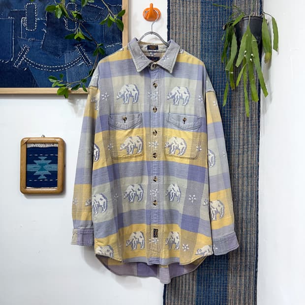 THE ARROW COMPANY  Jacquard Cotton Shirt