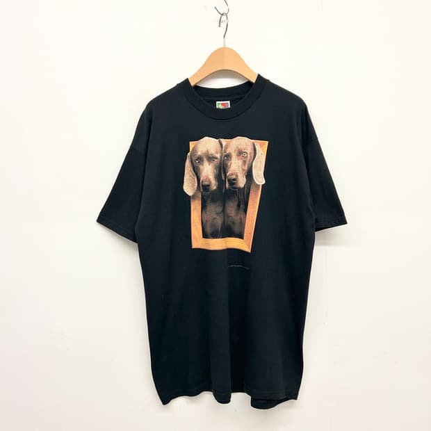 90s William Wegman 윌리엄 웨그먼 티셔츠