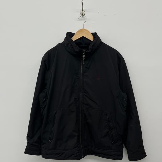 폴로 랄프로렌 블랙 바람막이 점퍼 남L