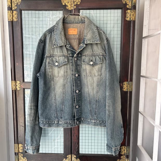 헬무트 랭 1998 데님 자켓