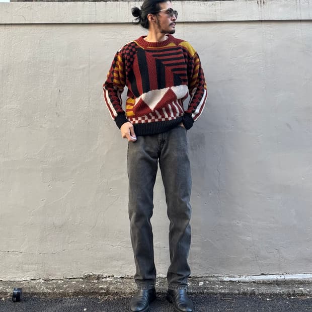 90년대 리바이스 505 흑청