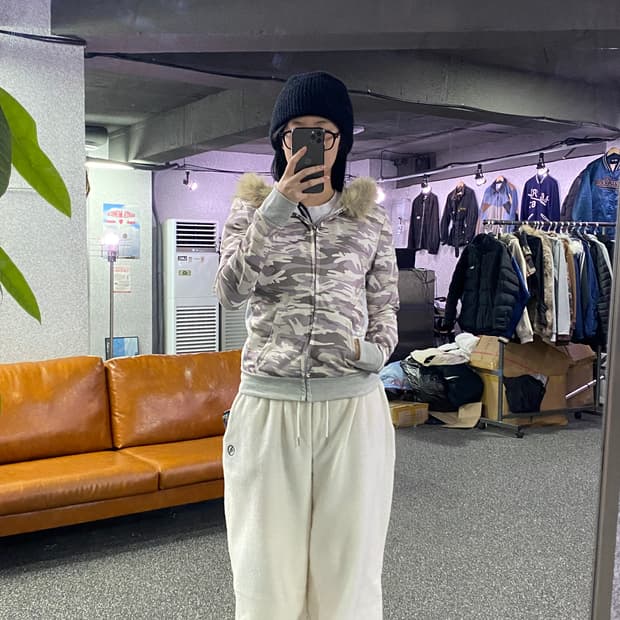 빈티지 y2k 후드 집업 자켓 B3184