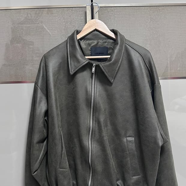 블랙모먼트 비건 스웨이드 자켓