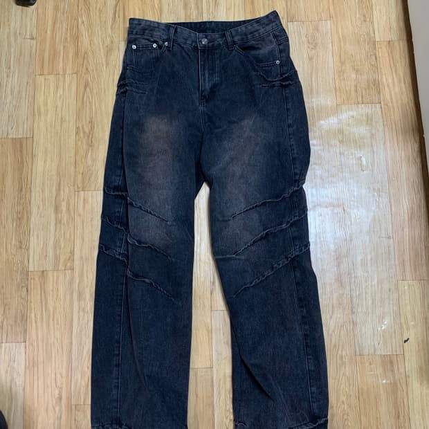 Decency Concept 빈티지 워싱 데미지 진