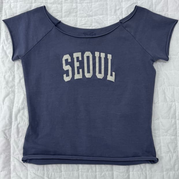 브랜디멜빌 서울 로고 반팔티