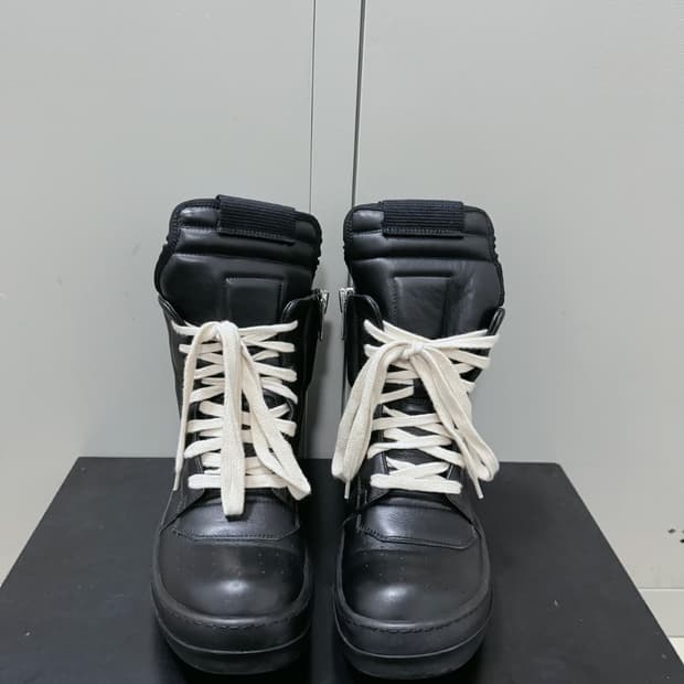 릭오웬스 지오바스켓 올블랙 35