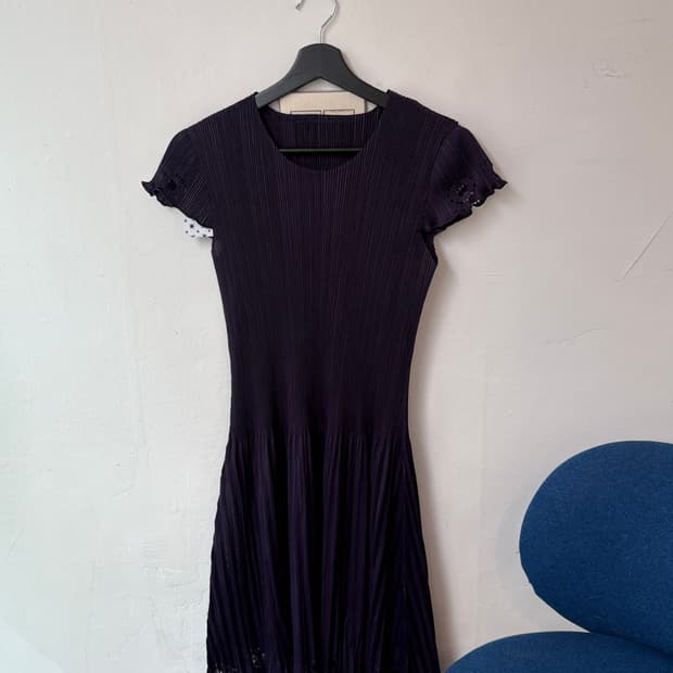 Purple vintage dress