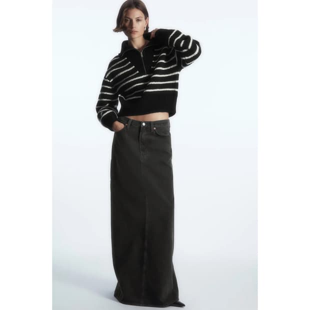 코스 COS 24 하프 집 울 스웨터