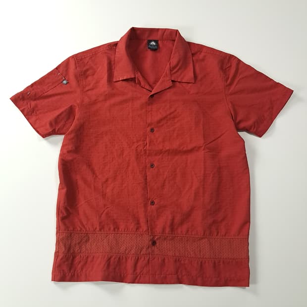 CK388 M 나이키 00s ACG 테라코타 반팔 캠프 셔츠 남방