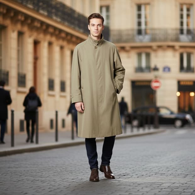 Burberry's 버버리 90s 싱글 발마칸 나그랑 면코트