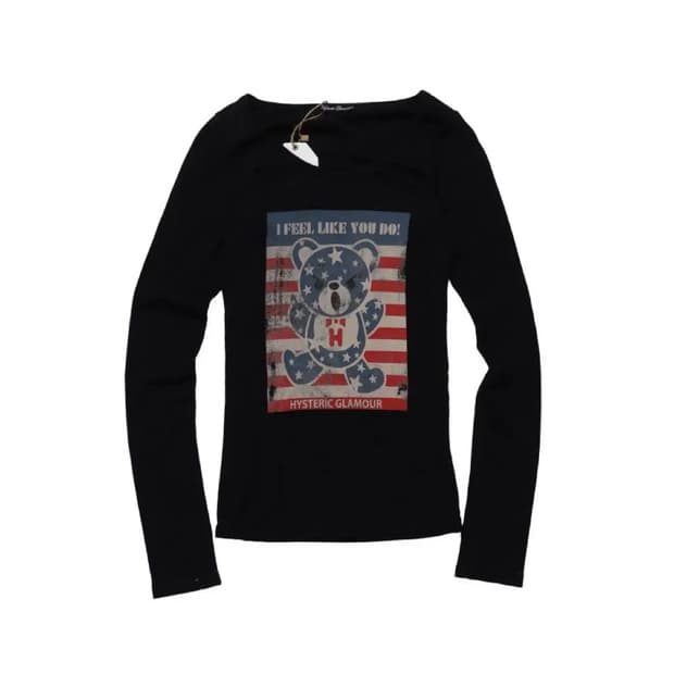 히스테릭 글래머 Printing Long Sleeve