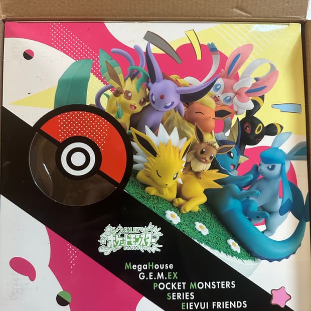 메가하우스 포켓몬스터 이브이와 친구들 피규어