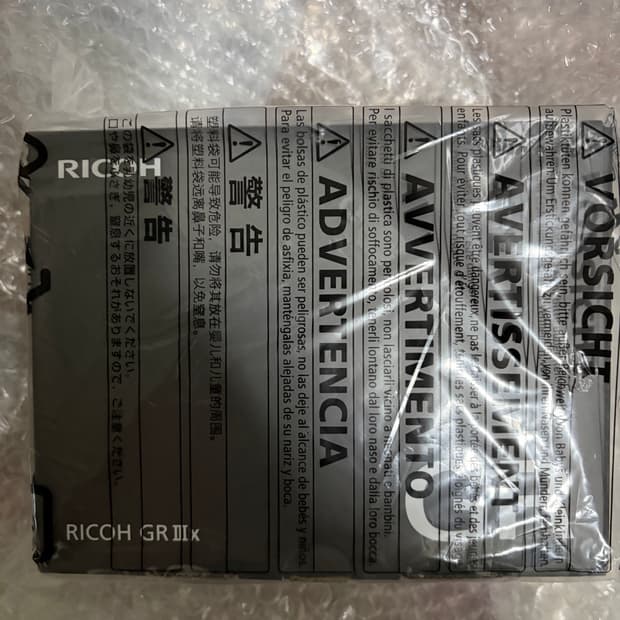 리코 GR 3x IIIx 블랙 미개봉 새제품 판매