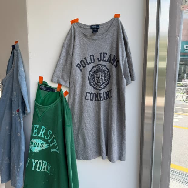 폴로 랄프로렌 하프 티셔츠