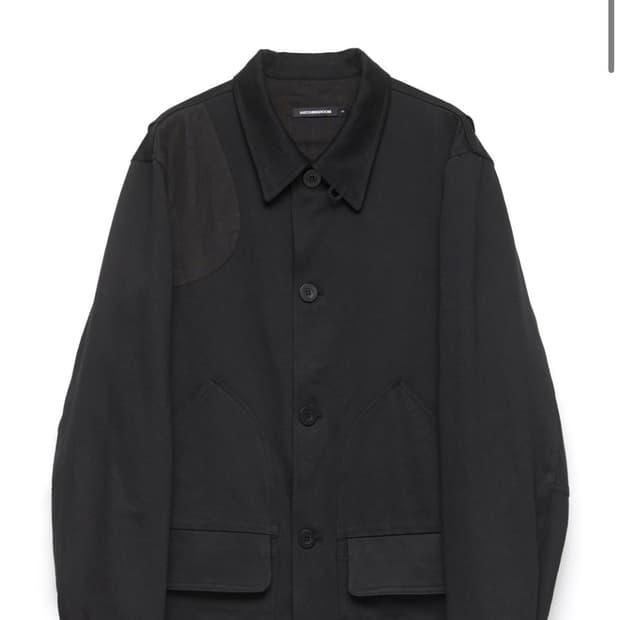 해칭룸 헌팅 코트 블랙 2사이즈