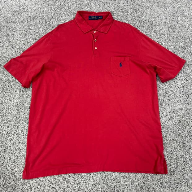 폴로 랄프로렌 포켓 반팔카라티