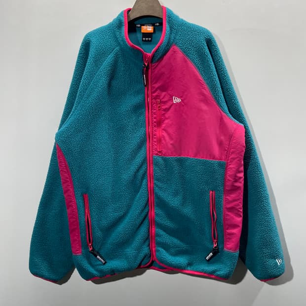 뉴에라 양털 플리스 자켓