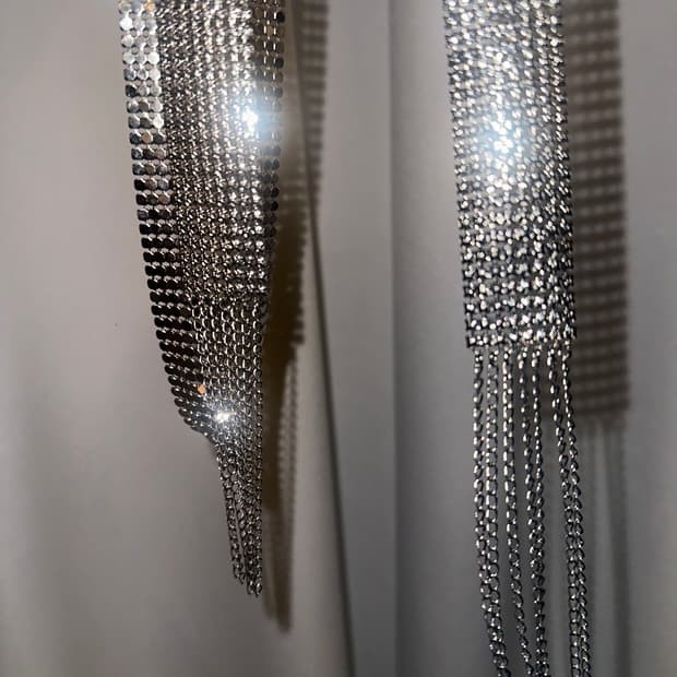 Vintage Metal scarf