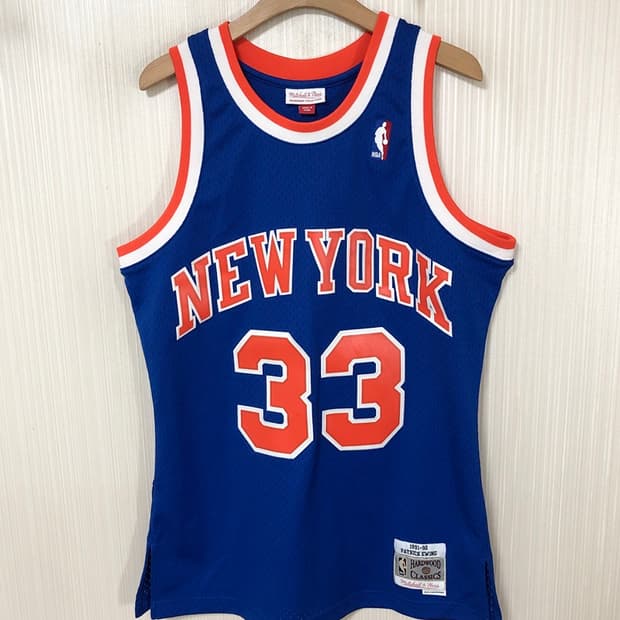 NBA 미첼앤네스 HWC 뉴욕닉스 스윙맨져지 M #33 패트릭 유잉
