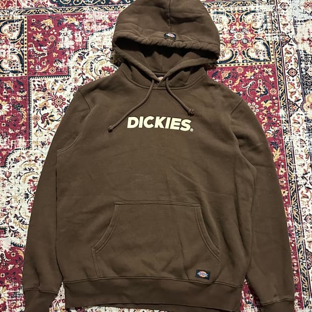 디키즈 브라운 후드티