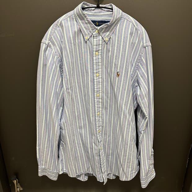 폴로 빈티지 옥스포드 셔츠 L