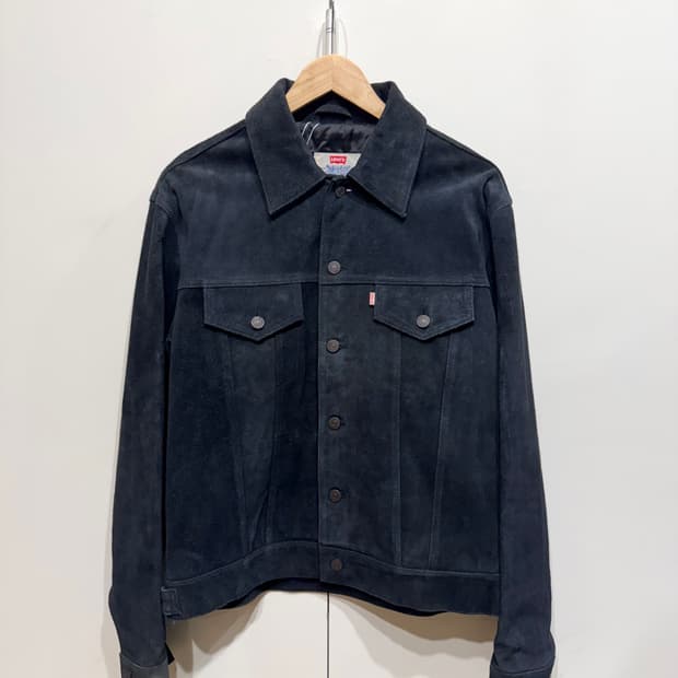 90's 리바이스 카우하이드 스웨이드 트러커 자켓