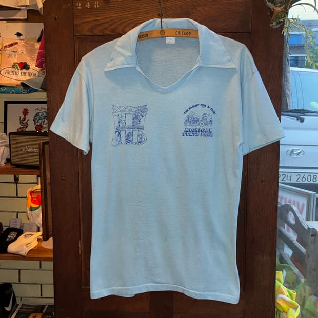 80’s Michigan State Fair Open Collar Tee