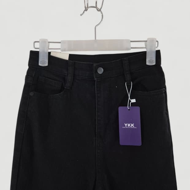 새상품[M]블랙 부츠컷 스판팬츠 바지 봄시즌 여성용