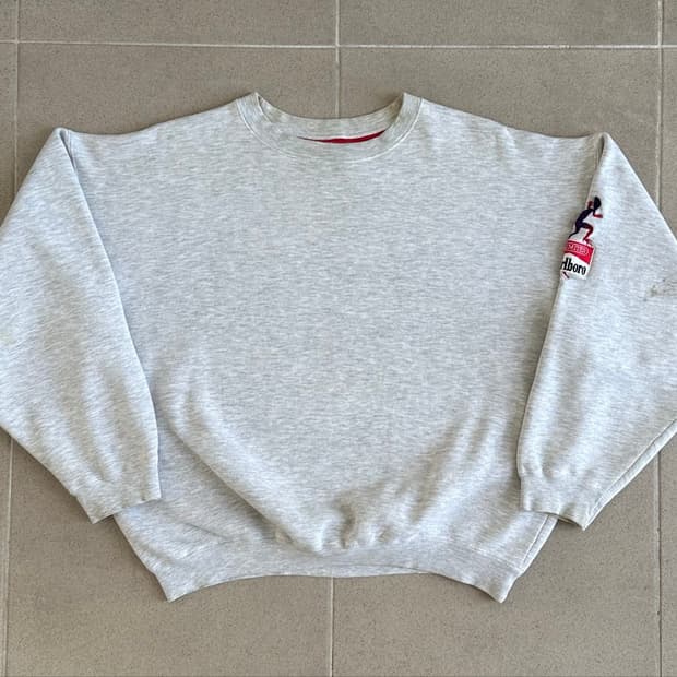 90s 빈티지 말보로 스웻셔츠 M 리자드