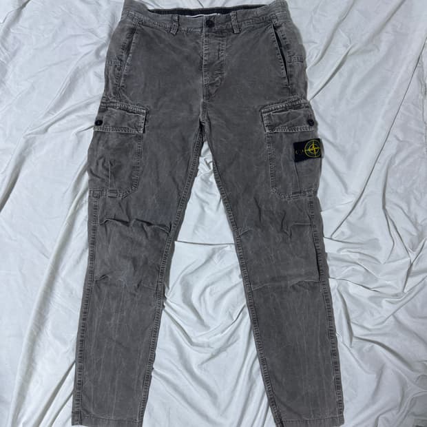 13fw 스톤아일랜드 워싱 카고 팬츠
