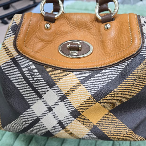 해지스 체크 보스턴백