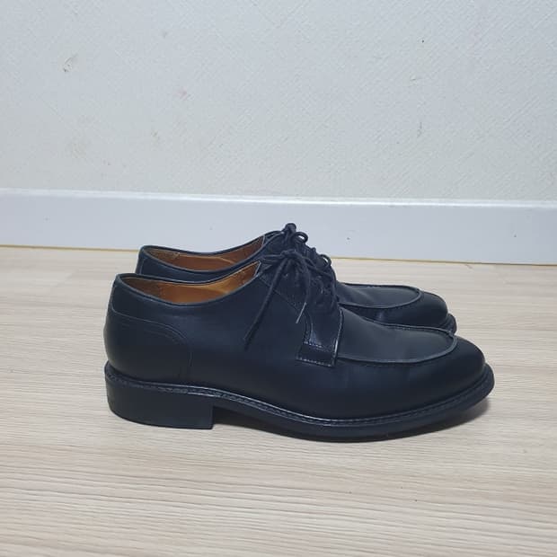 버윅 3682 블랙 더비 슈즈 255