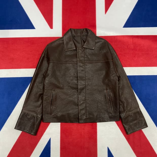 빈티지 양가죽자켓 S 
