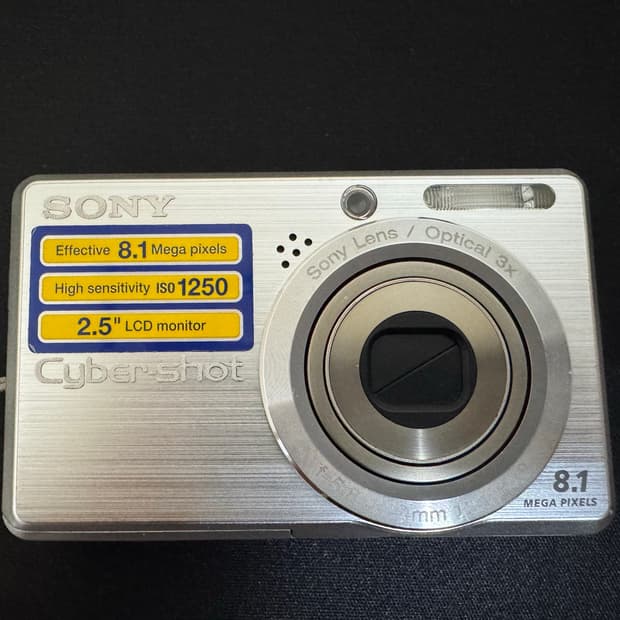 [새상품급] 소니 사이버샷 DSC-S780 실버디카