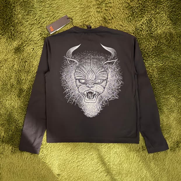 [S] Y-3 요지 야마모토 우먼스 뉴질랜드 올블랙스 헌정 롱슬리브