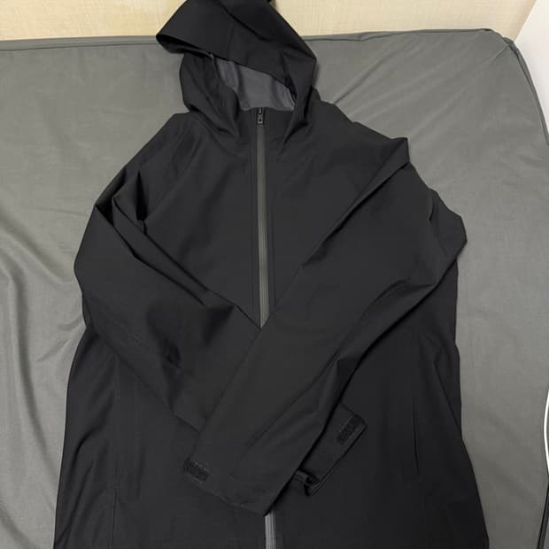 유니클로 블록테크 블랙 M