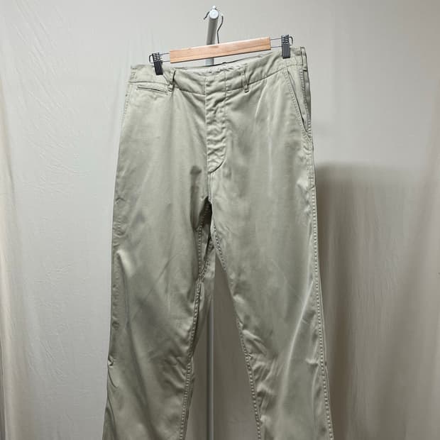nanamica wide chino khaki