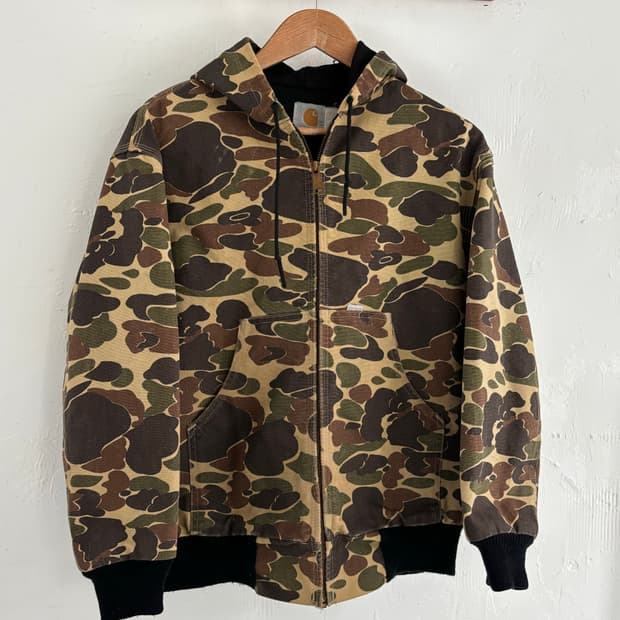 Carhartt 칼하트 카모 액티브 자켓 