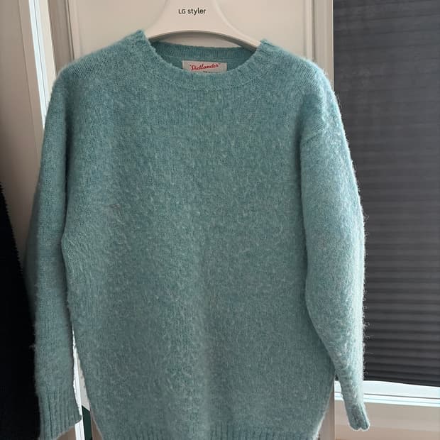 셔틀랜더shetlander 울 니트 쉐기독 스웨터